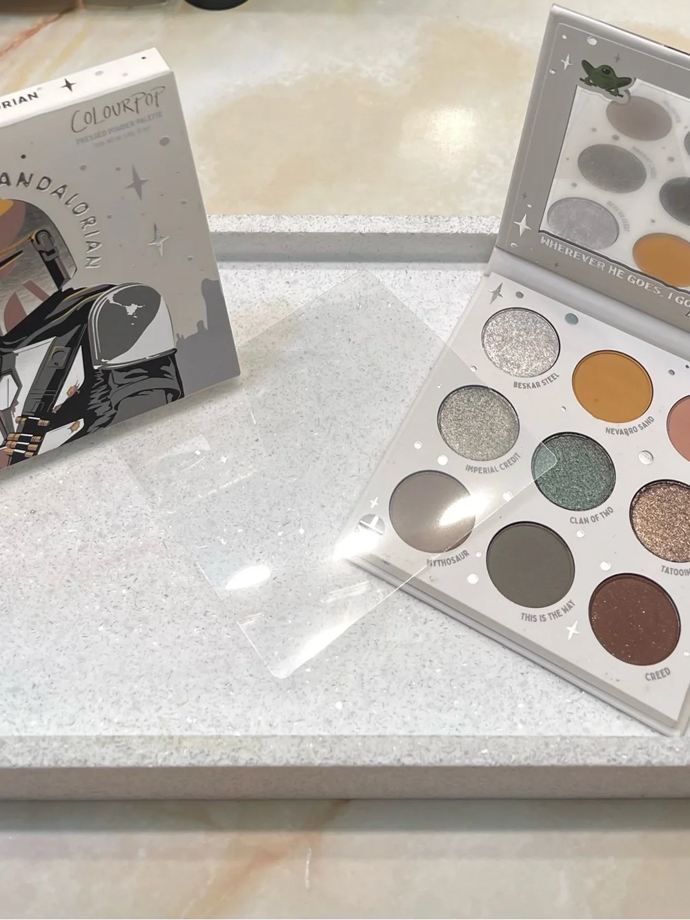 Colourpop x Star Wars ~ ‘THE MANDALORIAN’ Pressed Powder Palette with Box ~ NIB